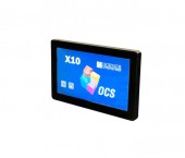 HE-X10A - PLC cu HMI Touchscreen color, 12DI / 12DO / 4AI/RTD IN / 2AO, Ethernet, CAN