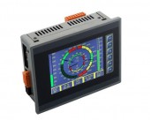 HERX371C101 - PLC cu HMI Touchscreen color si carcasa metalica