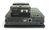 HEXT505C115 - PLC cu HMI Touchscreen color 10.4inch, 12DI/12DO/2AI/2AO, Ethernet, CAN
