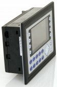 HENX251C105 - PLC cu HMI 240x128pxl, intrari rapide, Ethernet